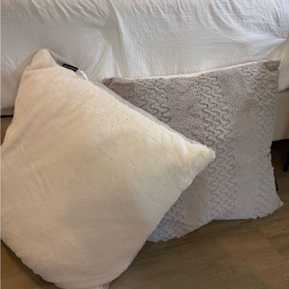 Reversible Faux Fur Pillows